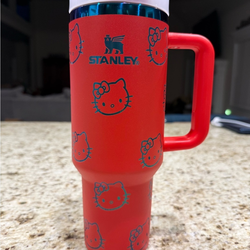Stanley Red Hello Kitty Custom Designed Tumbler